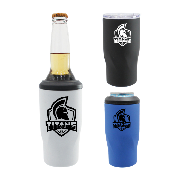 Halcyon® Imprinted 4 in 1 Can Coolers