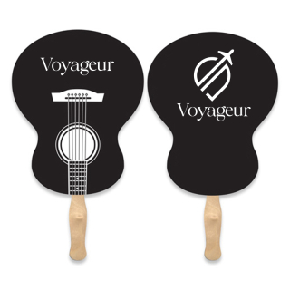 Guitar Sandwich Hand Fans