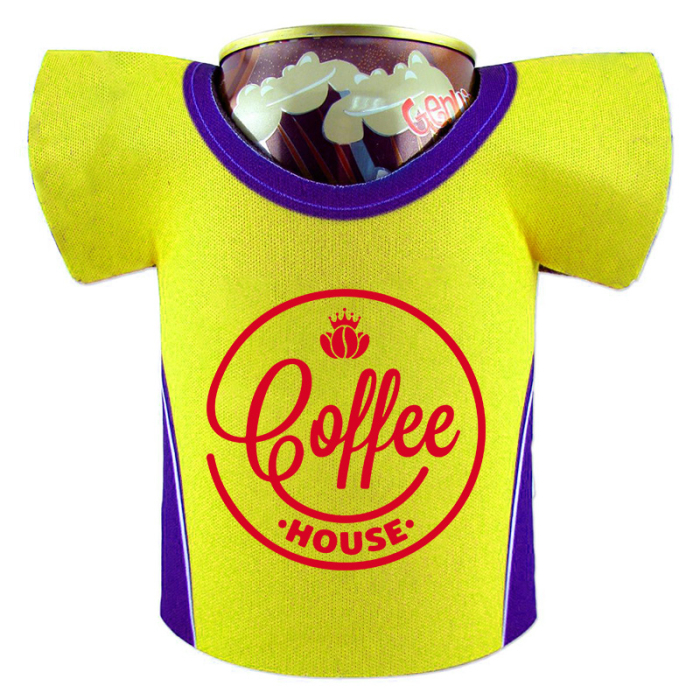 Imprinted USA Made Dye Sub Jersey Shaped Coolers