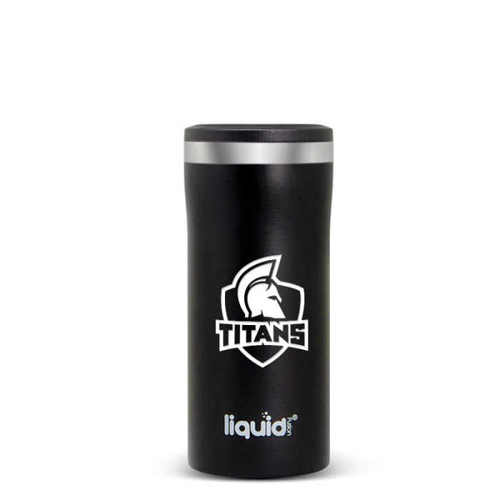 Liquid Fusion® 12 Oz Custom Double Wall Stainless Steel Skinny Can Coolers