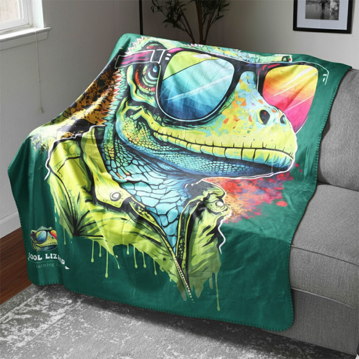 Personalized 60 x 50 Inch Soft Sublimated Blankets