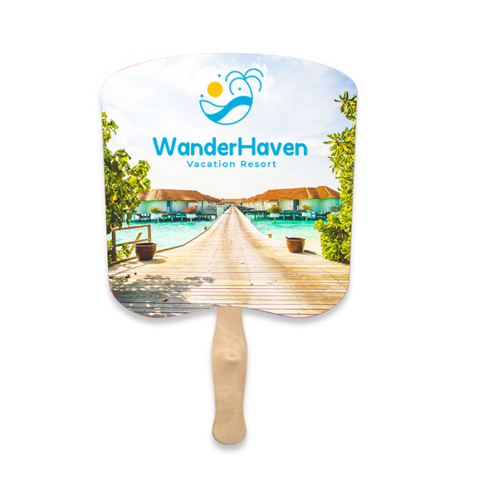 Personalized Bread Shape Sandwich Fans 