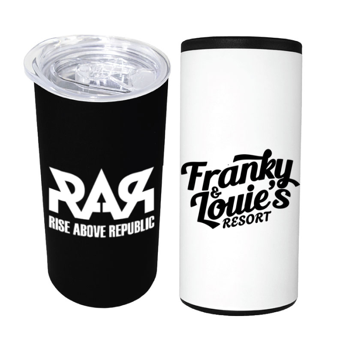 Personalized Halcyon® 12 Oz Slim Tumbler/Can Coolers