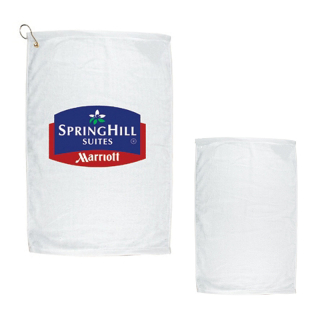 16x25 Inch Golf Towels with Grommet and Hook