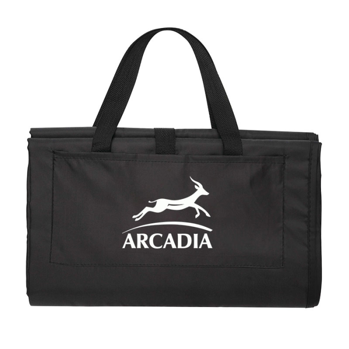 Promotional Buffalo Plaid Fleece Picnic Blankets