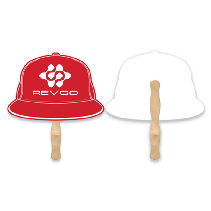 Promotional Lightweight Cap Shape Hand Fans 