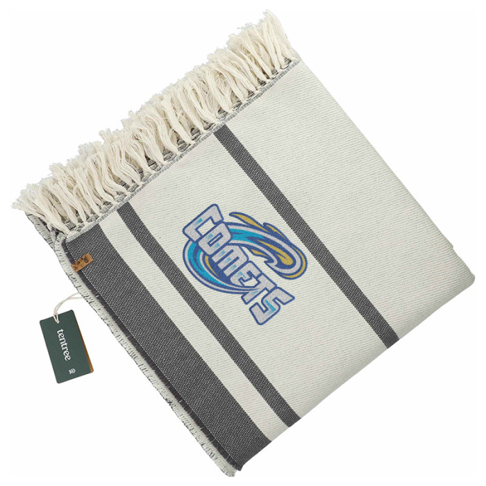 Tentree Personalized Organic Cotton Ocean Breeze Throws