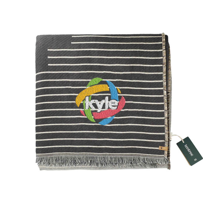 Tentree Promotional Organic Cotton Peaks Woven Blankets
