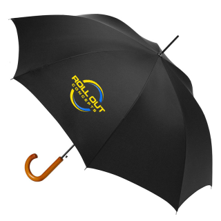 Shed Rain™ 48 Inch Arc Wood-Handled Auto-Open...