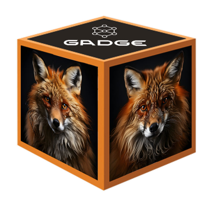 Imprinted Cube 4 Panel 3.5 Inch Advertising Table Tents