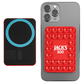 Magnetic Silicone Suction-Cup Phone Mounts