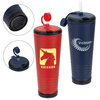 23 Oz Klaxon Stainless Steel and Polypropylene...