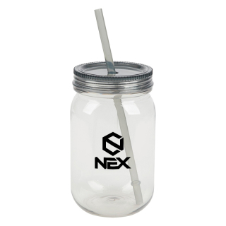 27 Oz Bootlegger II RPET Mason Jar Tumblers