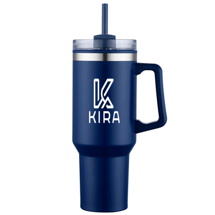 40 Oz Promotional Connor Steel and PP Liner Travel Mugs