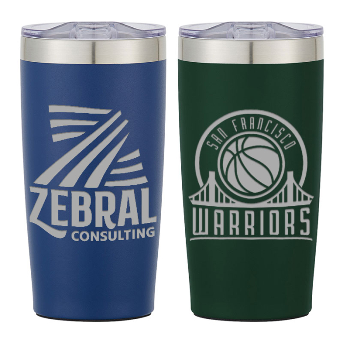 Custom Imprinted 20 Oz Full Laser Two-Tone Himalayan Tumblers