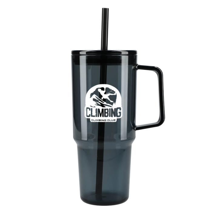 Custom Printed 40 Oz Lucien Recycled Acrylic Travel Mugs