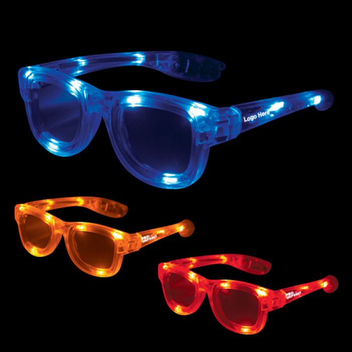 Custom Printed Light Up Kids Iconic Sunglasses