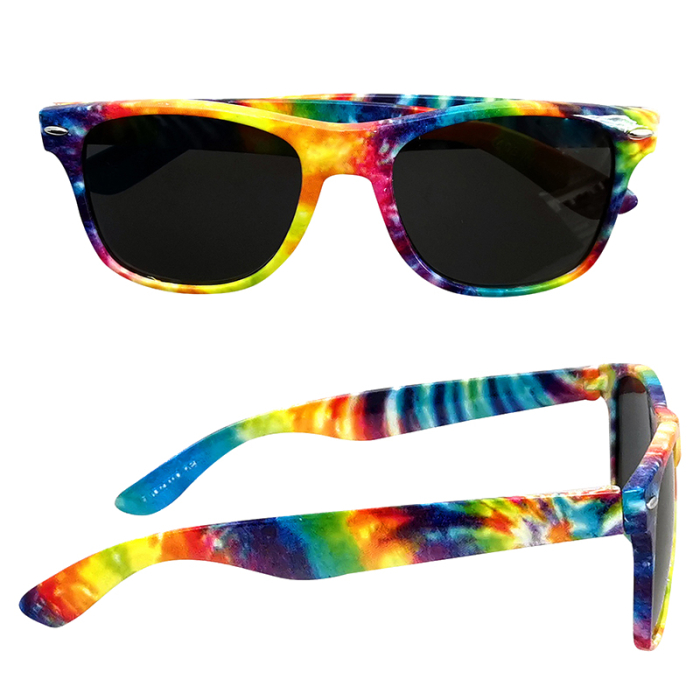 Custom Tie-Dye Malibu Sunglasses