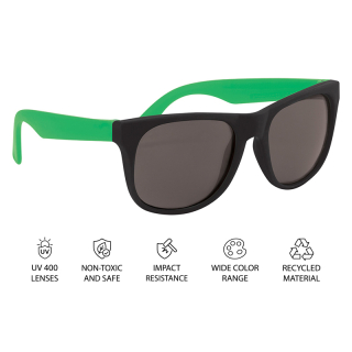 Rubberized Blank Wedding Sunglasses