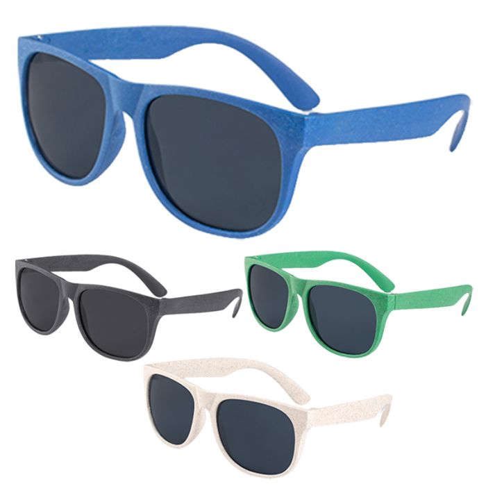 Custom Wheat Straw Classic Sunglasses