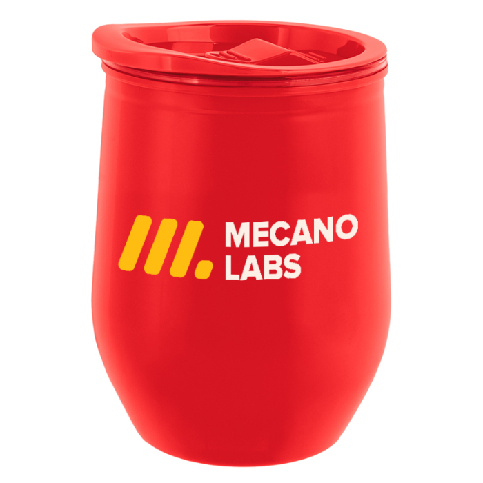 Customized 12 Oz Marmont Recycled Acrylic Wine Tumblers