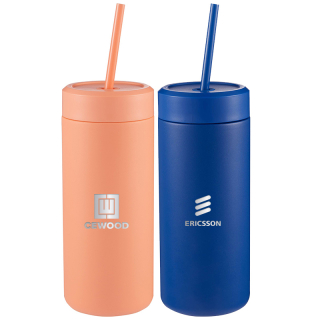 20 Oz Sol Tonal Straw Tumblers