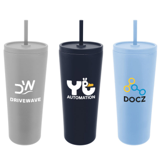 24 Oz Brooklyn Recycled Stainless Steel Tumblers