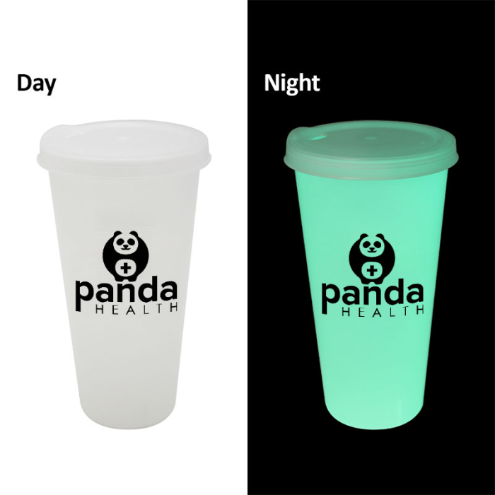 Customized Nite Glow 26 Oz Tumblers with Lids