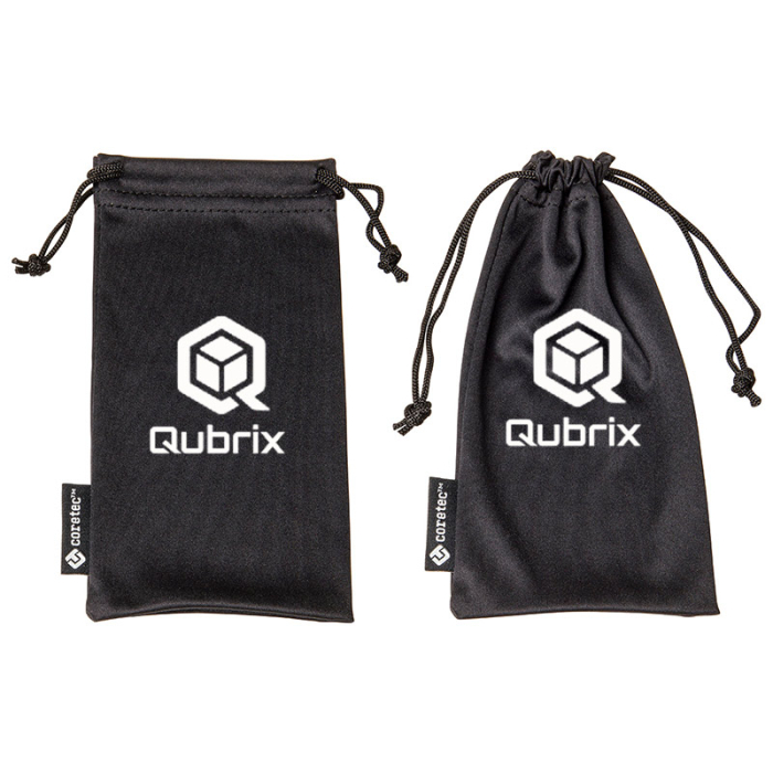 Customized Sable Microfiber Drawstring Pouches