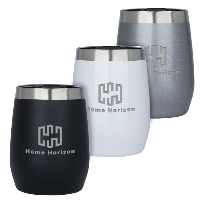 EcoVessel® 10 Oz Customized Port Vacuum Insulated Wine Tumblers