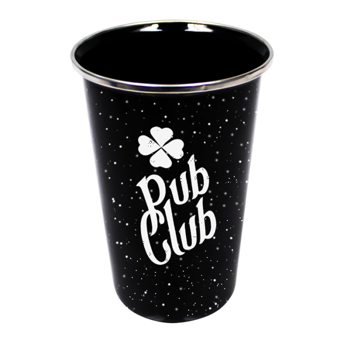 Imprinted 17 Oz Speckled Enamelware Tumblers