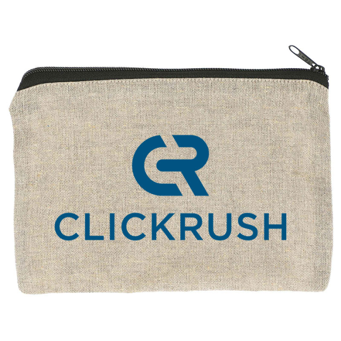 Imprinted Recycled 5 Oz Cotton Twill Pouches