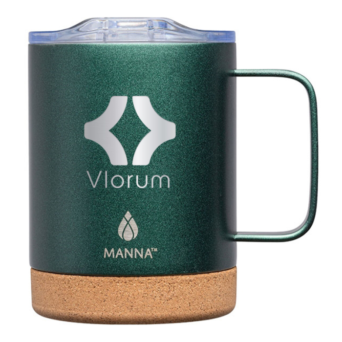 Manna™ 13 Oz Custom Imprinted Beacon Vacuum Insulated Camping Mugs