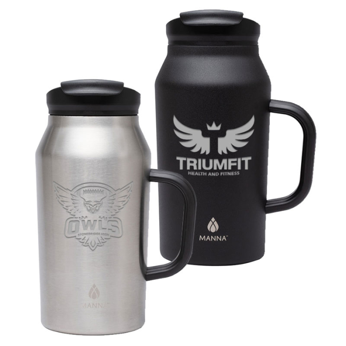 Manna™ 40 Oz Customized Basin Stainless Steel Mugs