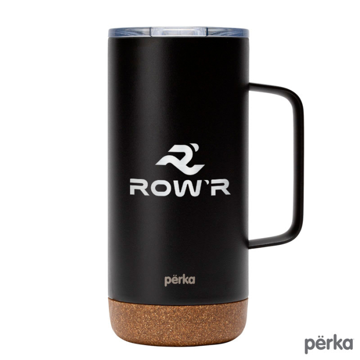 Perka® 16 Oz Customized Kerstin Double Wall Stainless Steel Mugs
