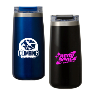 Perka® 16 Oz Erie Double Wall Stainless Steel...