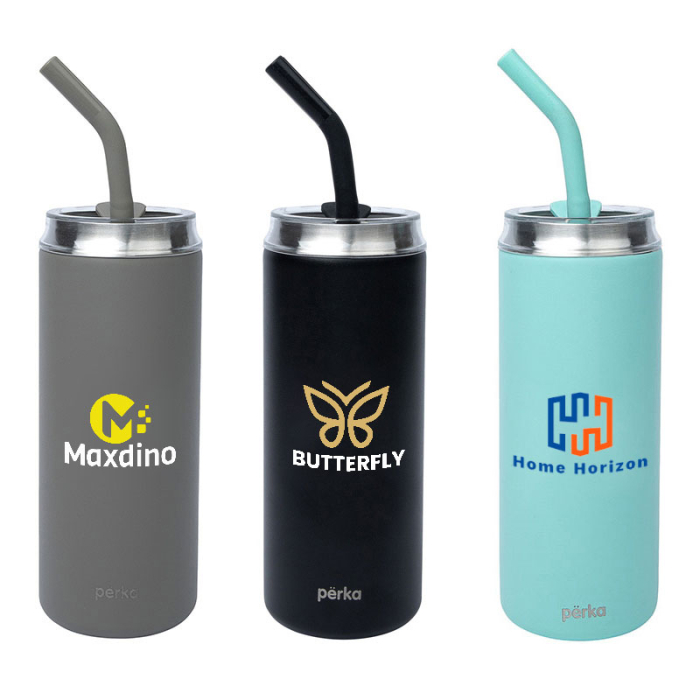 Perka® 20 Oz Imprinted Cooley Vacuum Insulated Hot and Cold Tumblers