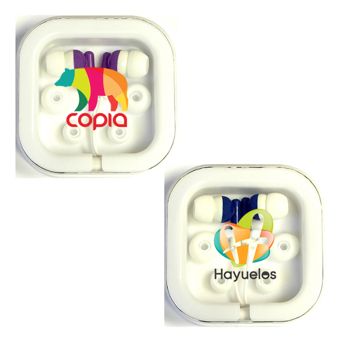 Personalized Earphones with Case