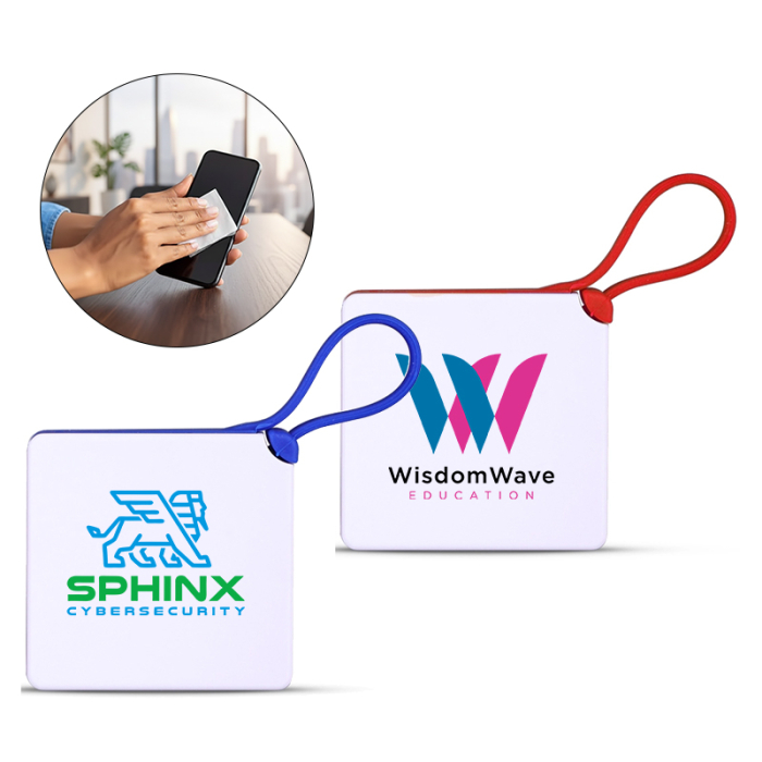 Personalized PPE Alcohol Pads Cassettes with Silicone Tape