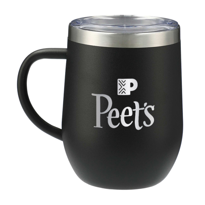 Promotional 12 Oz Brew Copper Vacuum Insulated Mugs