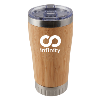 17 Oz Bamboo Stainless Steel Tumblers