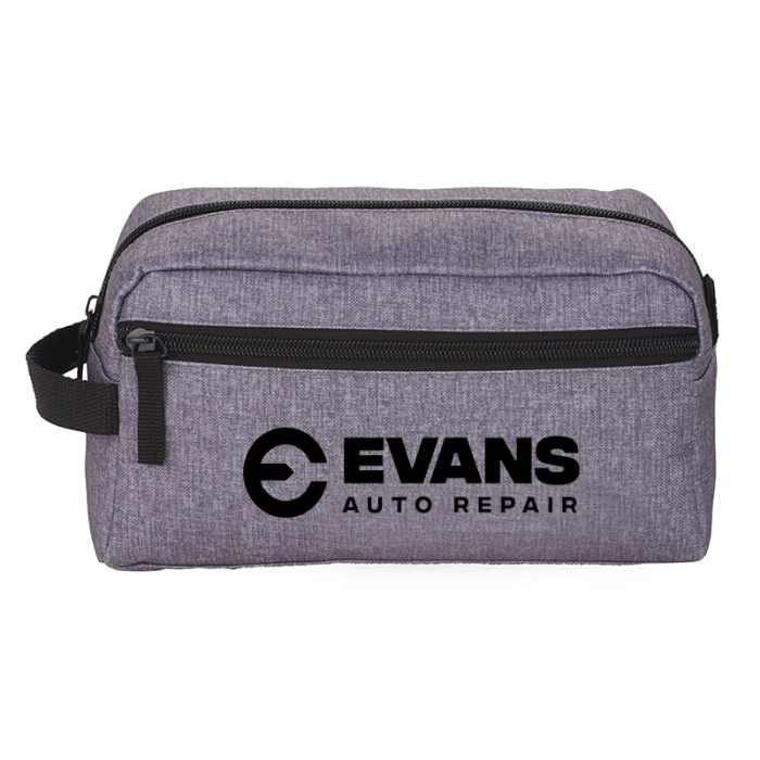 Promotional Graphite Travel Pouches