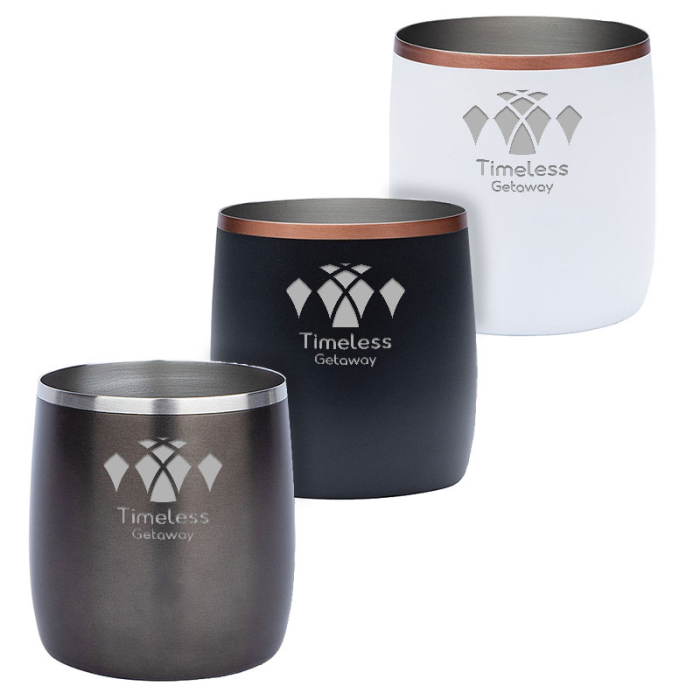 Snowfox® 11 Oz Customized Vacuum Insulated Whiskey Rocks Tumblers