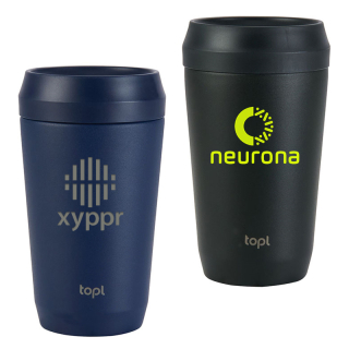 TOPL® 12 Oz Double Wall Recycled Stainless Steel...