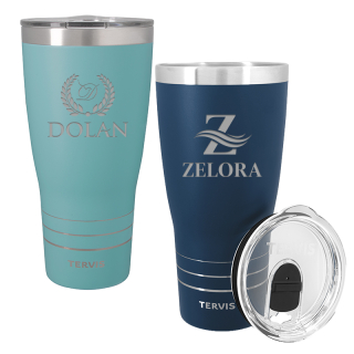 Tervis® 30 Oz Powder-Coated Stainless Steel Traveler...