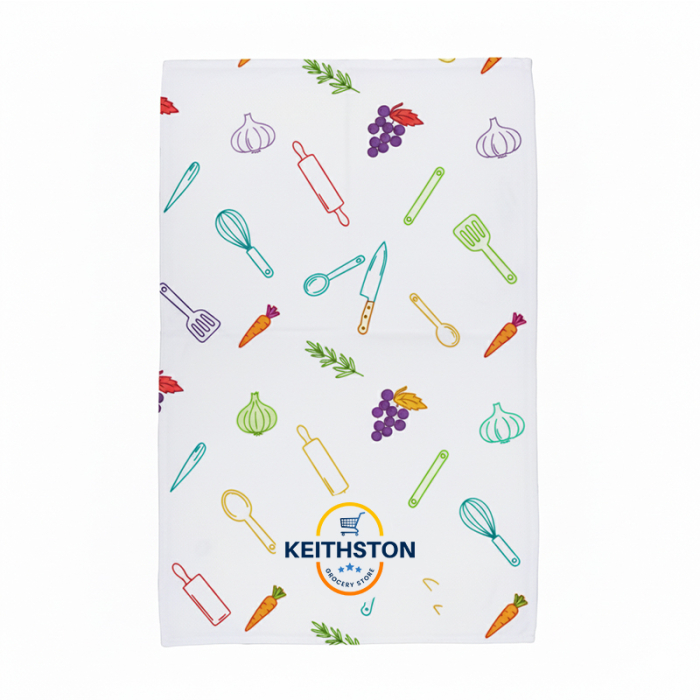 Custom Sublimated RPET Tea Towels