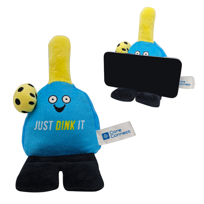 Phone Pals™ Custom Weighted Plush Phone Holders - Pickleball Players