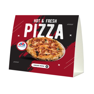 7x10 Inch Rectangle Advertising Table Tents
