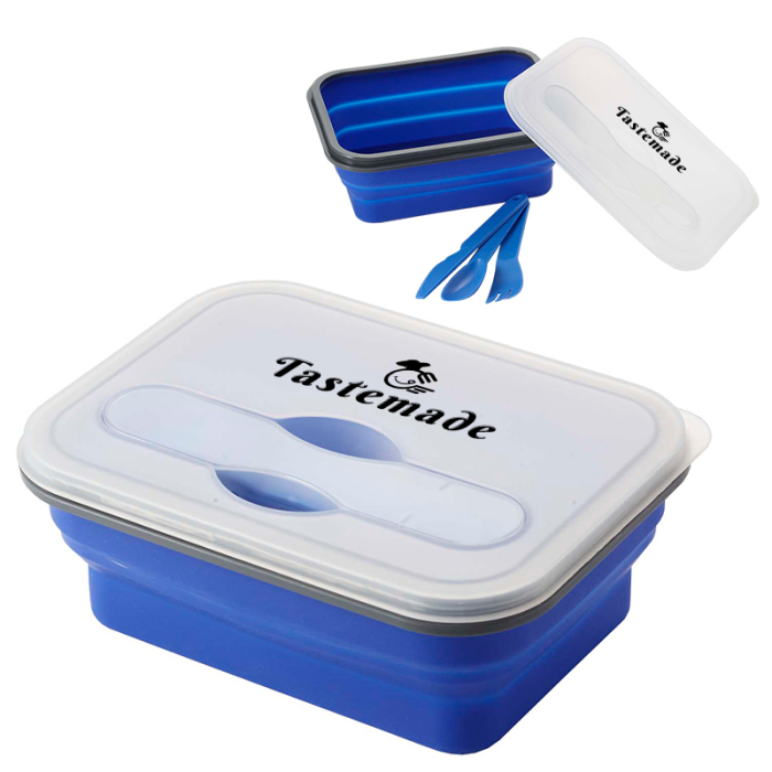 Collapse’N™ Custom Silicone Lunch Containers
