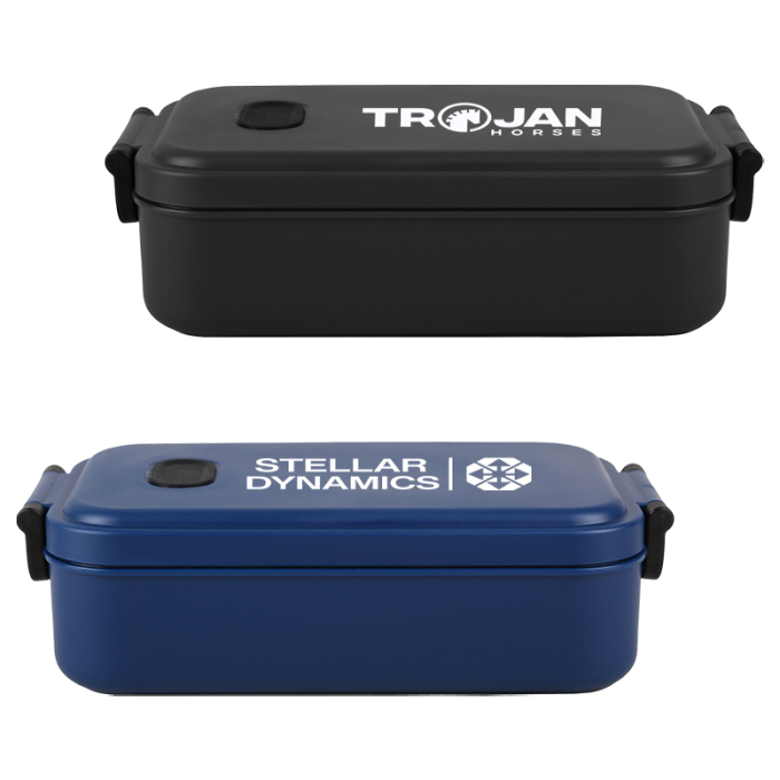 Imprinted Recycled PP Bento Boxes